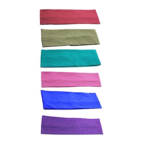 Toddmomy 6 Stk Stirnband Make-up-stirnbänder Stirnbänder Für Sportliche Damen Sportliches Haarband Yoga-stirnbänder Für Frauen Haarband Für Die Dusche Kosmetik Stoff Gesicht Fitness von Toddmomy