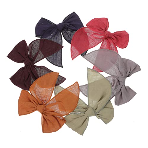 Toddmomy 6 Stück Große Stoff Haarspangen für Damen Vintage Bestickte Haarschleifen Langlebige Haarklammern Haar Accessoires für Mädchen Vielseitig für Party und Alltag von Toddmomy