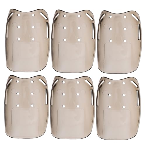 Toddmomy 6 Stück Stiefelschutz Zehenschutz Stiefel Füße Schuhschutz Schuhschutz Abdeckungen Mittelfußstütze Anti Verschleiß Fußpflaster Transparenter Mittelfußschutz Hellbraun von Toddmomy