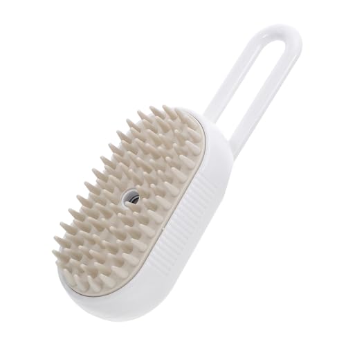 Toddmomy Dampfbürste Für Katzen Und Hunde Elektrischer Rotierender Kamm Mit Sprühfunktion Zur Fellpflege Ein-knopf-bedienung Für Einfache Fellpflege Und Massage von Toddmomy