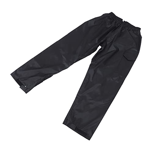 Toddmomy Doppellagige Regenhose Regen Über Hosen Männer Herren Regenhose Fahrradhose Regenfeste Hose Sportliche Jogginghose Winter Radhose Polyester Wasserdicht Damen Doppellagige Hose von Toddmomy