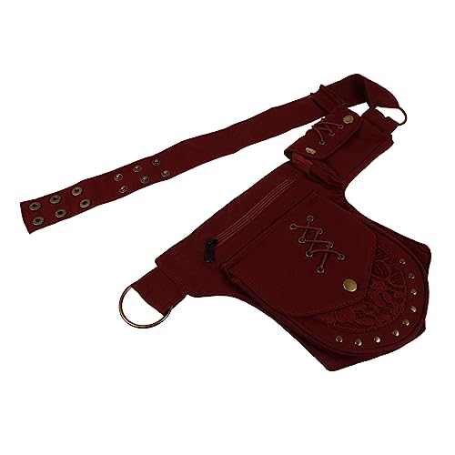 Toddmomy Gürteltasche Für Herren Reisetaschen Hüfttasche Hüftgürteltasche Damentaschen Hip Outdoor Trendig Damen Vintage Hüfttasche Handytasche Mit Mehreren Taschen Eisen von Toddmomy