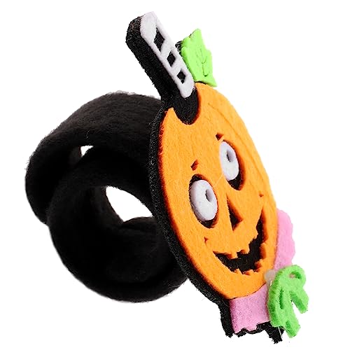 Toddmomy Halloween Slap Armband aus Sicherem Vliesstoff Verstellbares Schnapparmband für Erwachsene Langlebig Buntes Partyzubehör und Lustige Geschenkidee für Halloween Partys von Toddmomy