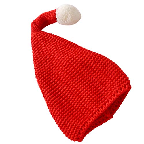 Toddmomy Häkelstrickkostüm für Babys Kostümhaube Mützen und Hüte für Damen Haarballenmütze Weihnachtsmützen Strickmütze für Kinder Warmer Hut großer Ball Wollmütze Bommelmütze Kleinkind von Toddmomy