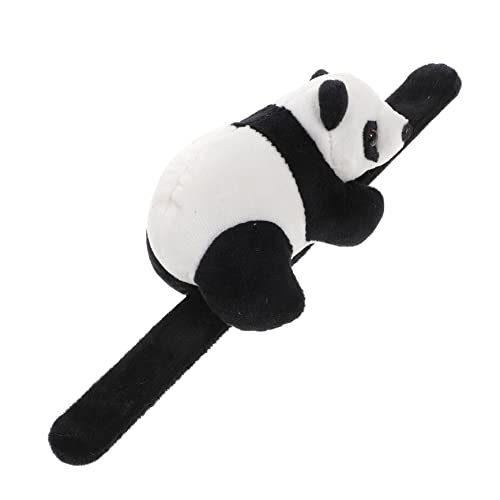 Toddmomy Kuscheliges Panda Slap Bracelet Plüsch Armband Kindergeburtstag Tiermotiv Party Mitgebsel für Jungen Mädchen Weiches Einfach zu Tragendes Wristband für Geburtstagsfeiern und von Toddmomy