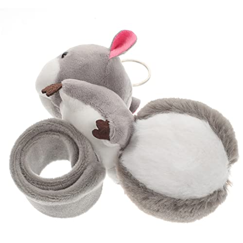Toddmomy Kuscheliges Snap Armband Eichhörnchen Slap Bracelet Party Tier Wristband als Goodie Bag Füller und Spielpreis von Toddmomy