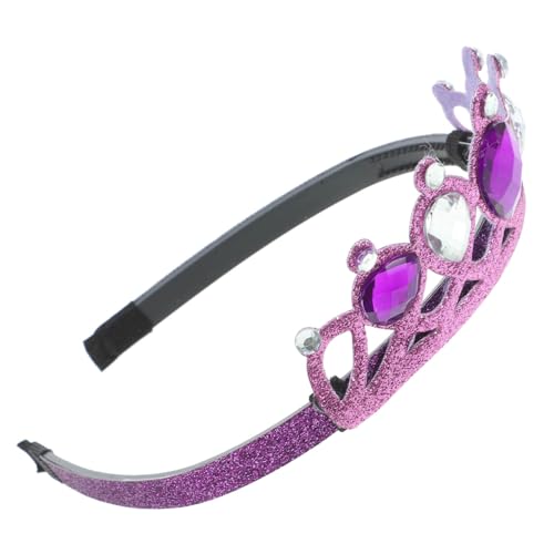 Toddmomy Kleines Kronen-stirnband Mit Strass-intarsien Krone-haarband Für Kleine Mädchen Party-accessoire Fotoshootings von Toddmomy