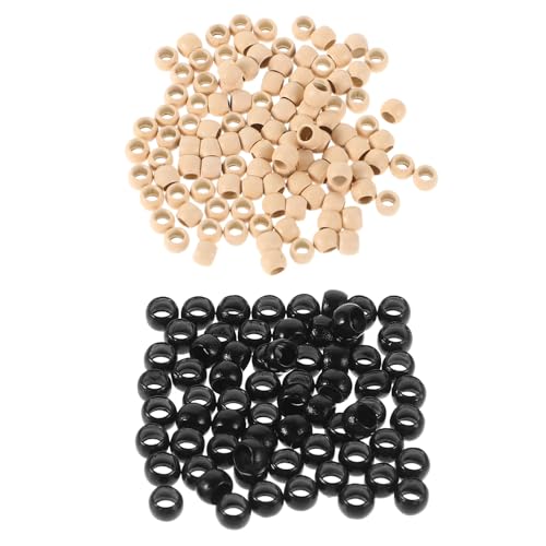 Toddmomy Nano-ringe Mit Silikonbeschichtung Aus Kupfer Gefertigt Für Haarverlängerungen Und Zöpfe Diy-haarverlängerungen Geeignet Für Frauen Mit Schwarzer Und Farbe von Toddmomy