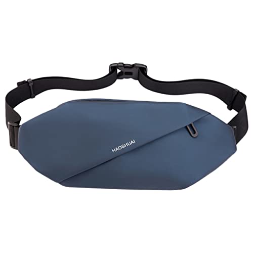 Toddmomy Männer Hüfttasche Outdoor Bauchtasche Multifunktional Verstellbar Stylische Umhängetasche Für Jogging Laufen Reisen Praktische Handytasche Mit Reißverschluss von Toddmomy