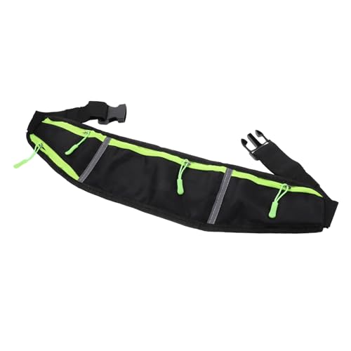 Toddmomy Packung 3 Sport Bauchtasche Sporttasche Taillen-Handytasche Herren Turnbeutel sportbeutel laufende Hüfttasche wasserdichte Hüfttasche Ultra dünn Gürteltasche Mann Nylon von Toddmomy