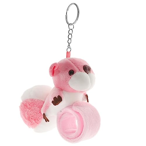 Toddmomy Plüsch Slap Armband Eichhörnchen Weiches Stofftier Armband Kinderfreundlich mit Glatten Kanten Langlebig und Praktisch als Partydeko und Kindergeburtstags von Toddmomy