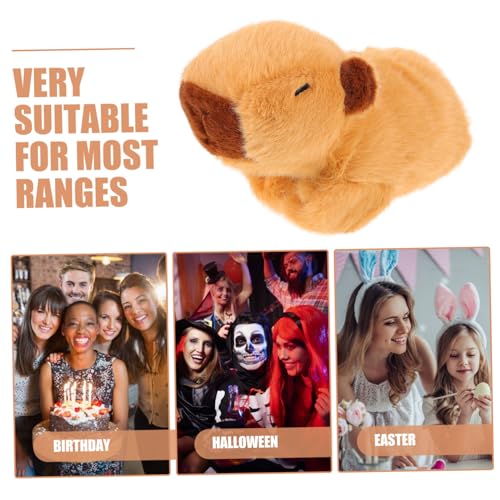 Toddmomy Plüsch Slap Armband Kuscheltier Handgelenkband Weiches Bequemes Partyzubehör für Erwachsene Perfektes und Mitgebsel für Geburtstage Halloween Weihnachten und Ostern von Toddmomy