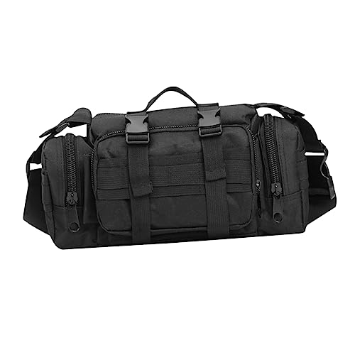 Toddmomy Taktische Umhängetasche Herren Schultertasche Multifunktional Hüfttasche Camping Outdoor-zubehör Tragbar Leicht von Toddmomy