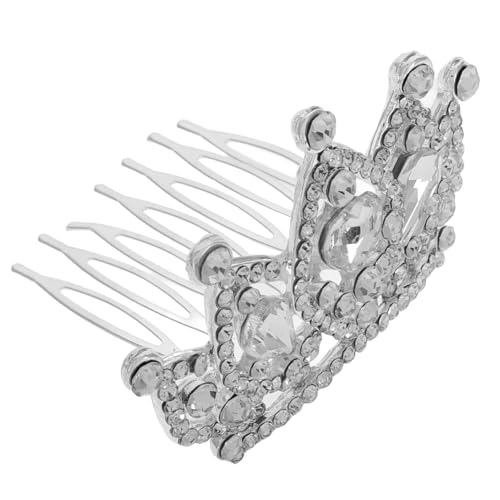 Toddmomy Prinzessinnen Kronenkamm Mit Strass Haarteil Für Kleinkinder Bezaubernde Tiara Für Geburtstagsfeiern Und Besondere Anlässe Einfach Zu Stärkt Selbstvertrauen Ihres von Toddmomy