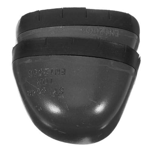 Toddmomy Sicherheitsschuh Stahlkappenschutz Robust Verschleißfest Schutz für Arbeitsschuhe Herren BAU Lager Einfache Handhabung Kompakt und Tragbar von Toddmomy