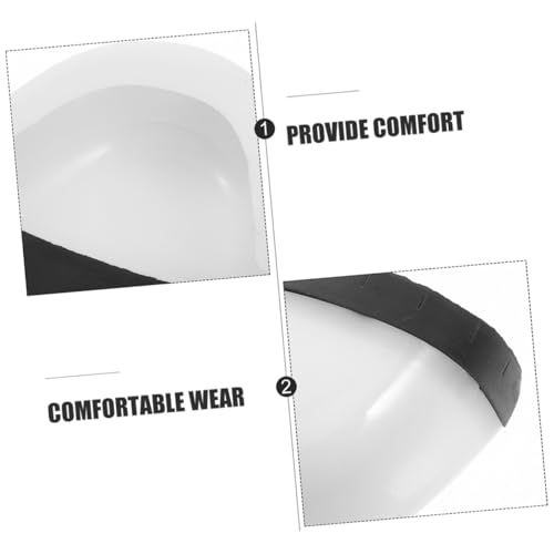 Toddmomy Sicherheitsschuhe Zehenschutzkappen aus Robustem Kunststoff Stoß Durchtrittsicher Komfortabel für Langanhaltenden Arbeitsschutz Geeignet für Herren Arbeits Küchenschuhe von Toddmomy