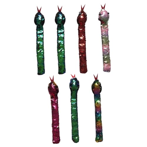 Toddmomy Slap Armband mit Pailletten für Kinder Lustiges Schlangenarmband Verschleißfestes Party Zubehör für Geburtstagsfeiern und Festivals Toddmomy Slap Armband mit Pailletten für Kinder Lustiges Schlangenarmband Verschleißfestes Party Zubehör für Geburtstagsfeiern und Festivals von Toddmomy