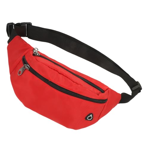 Toddmomy Verstellbare Gürteltasche für Herren und Damen Bauchtasche zum Laufen Hüfttasche Kleine Outdoor Tasche mit Reißverschluss für Fitness und Reisen von Toddmomy