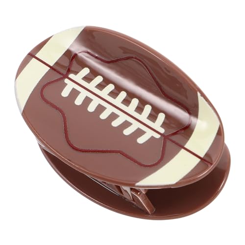 Toddmomy Sportlicher Haarclip aus Langlebigem Französische Bananenspange mit Starkem Krallegriff für Sicheren Halt Design für Damen bei Sport und Football Events von Toddmomy