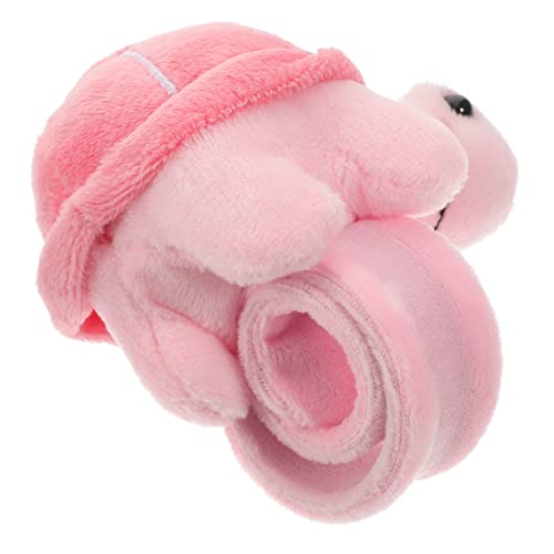 Toddmomy Tierisches Plüsch Armband Niedliches Schildkröten Design Langlebiges und Sicheres Material Kinderspielzeug für Partytüten Weiches und Hautfreundliches Handgelenk von Toddmomy