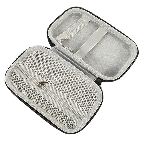 Toddmomy Tragetasche für Mikrofone aus PU Leder Leichte Kompakte Aufbewahrungslösung für Reisen für Geschäftsreisen und Mehr Stilvolle Organizer Tasche mit Reißverschluss für Mikrofon und Toddmomy Tragetasche für Mikrofone aus PU Leder Leichte Kompakte Aufbewahrungslösung für Reisen für Geschäftsreisen und Mehr Stilvolle Organizer Tasche mit Reißverschluss für Mikrofon und von Toddmomy