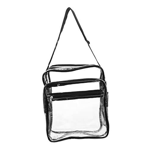 Toddmomy Transparente Damentasche Umhängetasche Für Damen Kulturbeutel Klare Tasche Transparente Umhängetasche Klarsichttaschen Für Frauen Windeltasche Unternehmen Wickeltasche PVC Reisen von Toddmomy