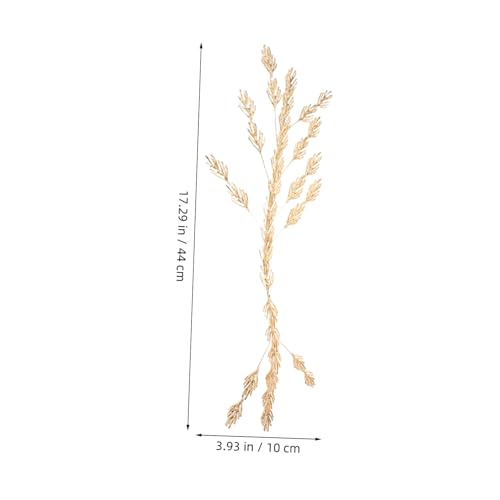 Toddmomy Verstellbares Braut Haarband Blattkrone aus Metall Leichtes Vintage Haarschmuck für Frauen Hochzeit Ball Party Vielseitiges Damen Accessoire für Festliche Anlässe von Toddmomy