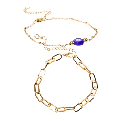 Toddmomy Verstellbares Evil Eye Armband aus Dekoratives Böser Blick Schmuckstück für Damen Langlebig Modisch und Vielseitig Kombinierbar Perfektes für Alltag und Besondere Anlässe von Toddmomy
