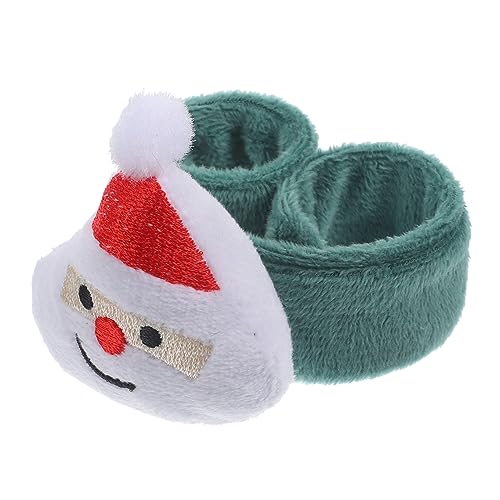 Toddmomy Weihnachtliches Slap Armband Niedliches Design für Partys Leicht und Tragbar für Weihnachtsfeiern und Neujahrs Events Langlebig und Komfortabel von Toddmomy