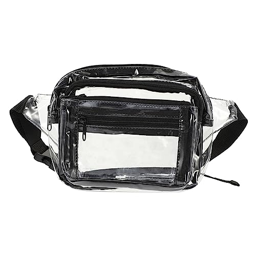 Toddmomy wasserdichte PVC Bauchtasche Herren Verstellbar Diebstahl Outdoor Sport Hüfttasche Multifunktional Phone Pouch für Strand Schwimmen und Alltag von Toddmomy