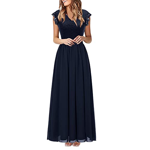 Chiffonkleid Damen Partykleid A-Linie Abendkleider Schlitz Festkleider Sommer Freizeitkleider Blumen Casual Kurze Partykleider Lange Kleid Sommerkleider Damen Midi Chiffonkleid Chiffonkleid Damen Partykleid A-Linie Abendkleider Schlitz Festkleider Sommer Freizeitkleider Blumen Casual Kurze Partykleider Lange Kleid Sommerkleider Damen Midi Chiffonkleid von Todiri