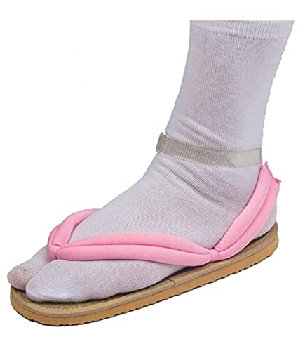 Todoroki Shoto Unisex Cosplay Clog Schuhe Kamado Tanjirou Nezuko Kochou Shinobu Geta Hausschuhe Japanische Flip Flops, Kamado (rosa),, 38/41 EU von Todoroki Shoto