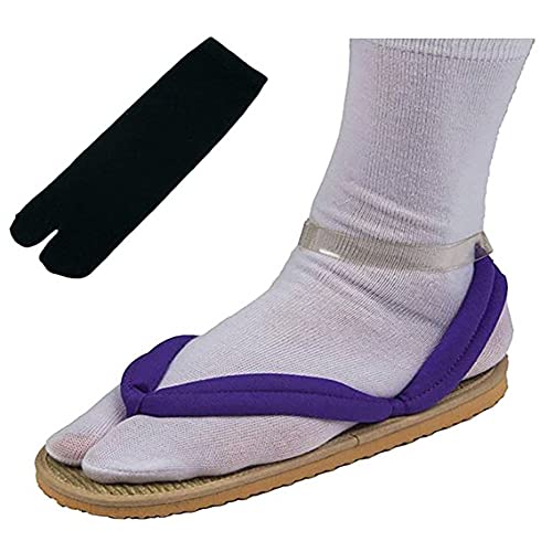 Todoroki Shoto Unisex Cosplay Clog Schuhe Kamado Tanjirou Nezuko Kochou Shinobu Geta Hausschuhe Japanische Flip Flops, Kochou Shinobu (lila), von Todoroki Shoto