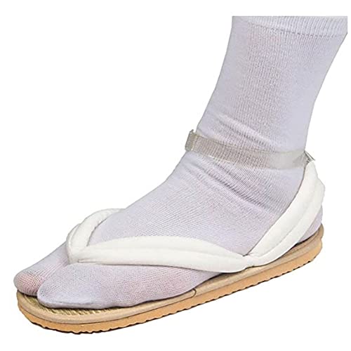 Todoroki Shoto Unisex Cosplay Clog Schuhe Kamado Tanjirou Nezuko Kochou Shinobu Geta Hausschuhe Japanische Flip Flops (Agatsuma Zenitsu(Weiß), Numeric_10), 10-11 Damen/8.5-9.5 Herren von Todoroki Shoto