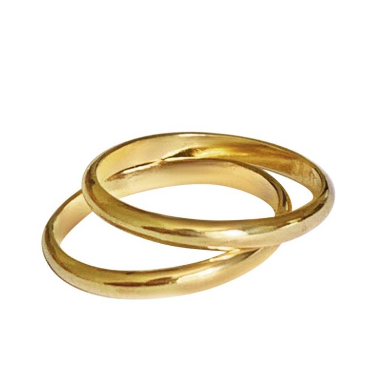 2 Mm Zehenring-Bänder 14K Gold, Silber, Rosegold Fill von ToeRingsandThings