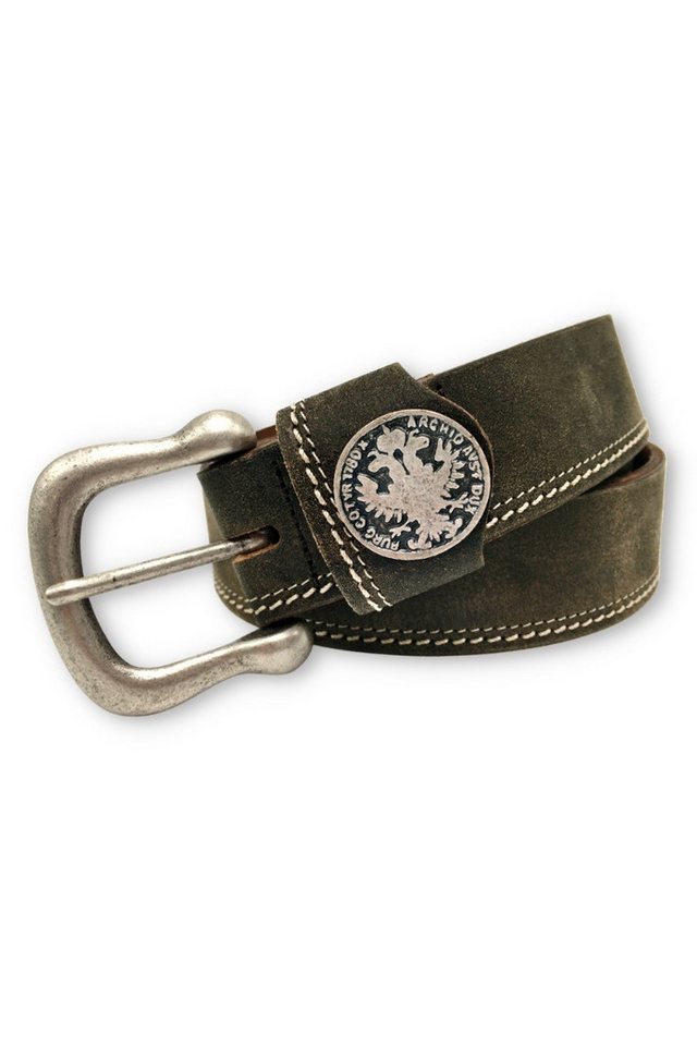 Töpfer Ledermanufaktur Ledergürtel Trachtengürtel - DOPPELADLER - dunkelbraun Töpfer Ledermanufaktur Ledergürtel Trachtengürtel - DOPPELADLER - dunkelbraun von Töpfer Ledermanufaktur