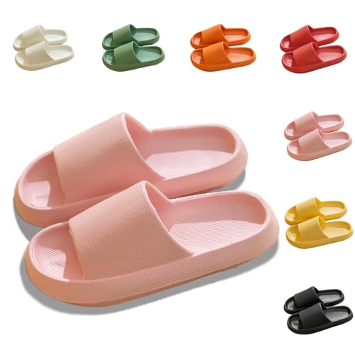 Orthoslipper-das Original für Maxirnalen Komfort, Badeschuhe Herren Damen Cozislides Original Slippers Wolke (Rosa, Erwachsene, Damen, 36, Numerisch (von/bis), EU Schuhgrößensystem, 37, Schmal) von Toerjii