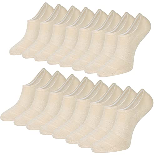 Toes Home Sneaker Socken Damen Füsslinge Herren 8 Paar, Bambus Füßlinge Sneakersocken Unsichtbare Unisex Bambussocken No Show Socken mit Rutschfest Silikon Footies Hautfarbe 43-46 Toes Home Sneaker Socken Damen Füsslinge Herren 8 Paar, Bambus Füßlinge Sneakersocken Unsichtbare Unisex Bambussocken No Show Socken mit Rutschfest Silikon Footies Hautfarbe 43-46 von Toes Home