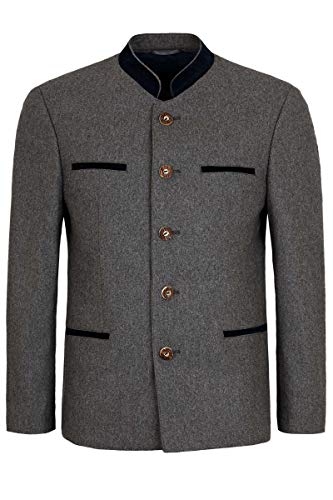 Tofana by Lodenfrey Herren Trachten-Janker grau blau, 65-GRAU BLAU, 56 von Tofana by Lodenfrey
