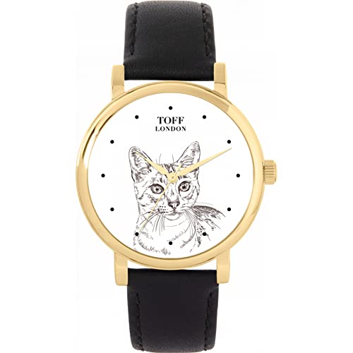 Toff London Ägyptische Mau Head Cat Watch von Toff London