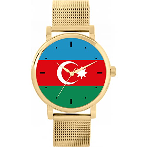 Toff London Aserbaidschan Flag Watch von Toff London