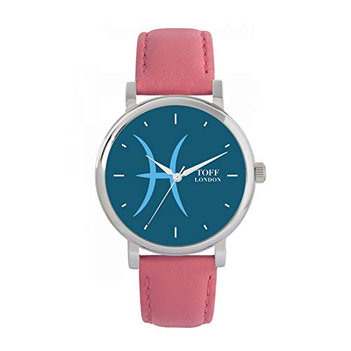 Toff London Blaue Fische Uhr von Toff London