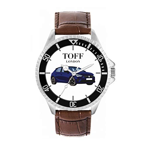 Toff London Blaue Kleinwagenuhr TLWL-2067 von Toff London