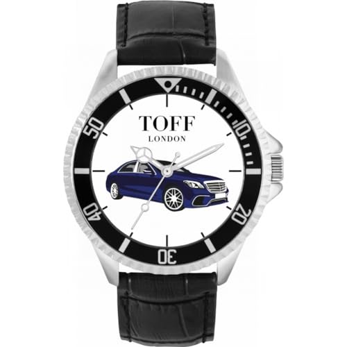 Toff London Blaue Limousine Auto Uhr TLWL-1353 von Toff London