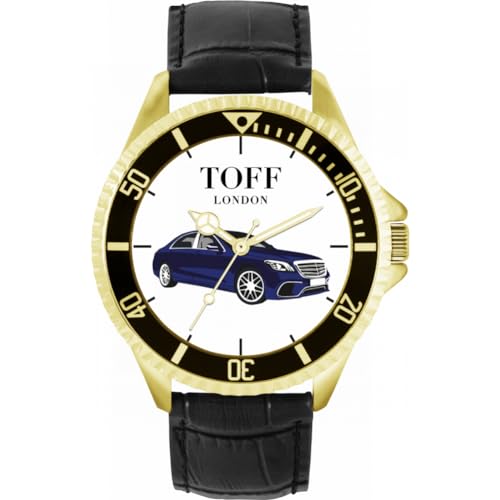 Toff London Blaue Limousine Auto Uhr TLWL-1573 von Toff London