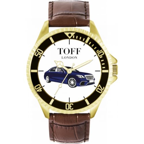 Toff London Blaue Limousine Auto Uhr TLWL-1628 von Toff London