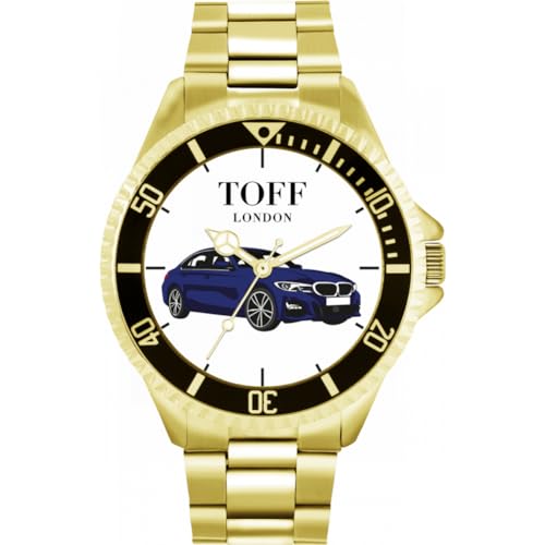 Toff London Blaue Limousine Auto Uhr TLWL-2507 von Toff London