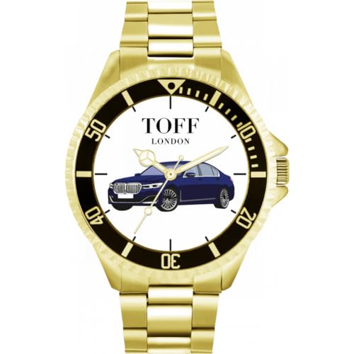 Toff London Blaue Limousine Auto Uhr TLWL-2594 von Toff London