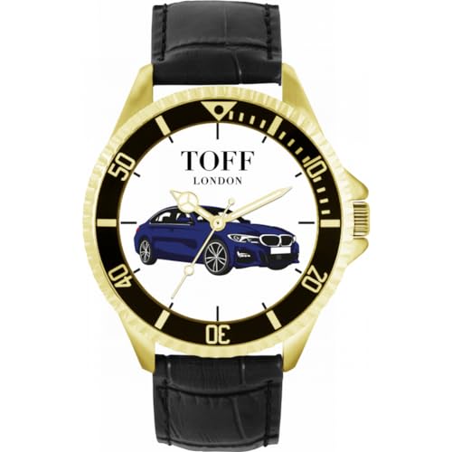 Toff London Blaue Limousine Auto Uhr TLWL-2788 von Toff London