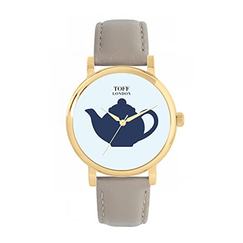 Toff London Blaue Teekanne Uhr von Toff London